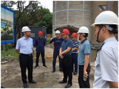 徽州区副区长范成林赴丰乐河三期蓄水坝工程考察